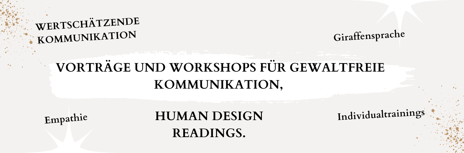 Kommunikationstrainings, GFK, Human Design